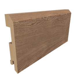 Напольный плинтус Albero Эко-шпон дуб натуральный 75x2070 мм