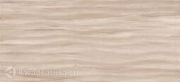 Настенная плитка Cersanit Botanica коричневая рельефная 20х44 см