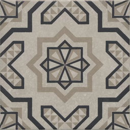 Декор Kerama Marazzi Касабланка серый светлый 20x20 см KMD3STA047GN