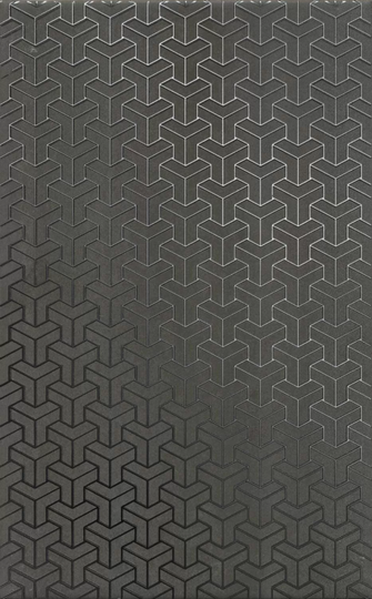 Декор Kerama Marazzi Ломбардиа антрацит 25х40 см HGD\D371\6400