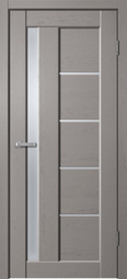 Межкомнатная дверь Flydoors Status Grey Soft ST03 стекло мателюкс