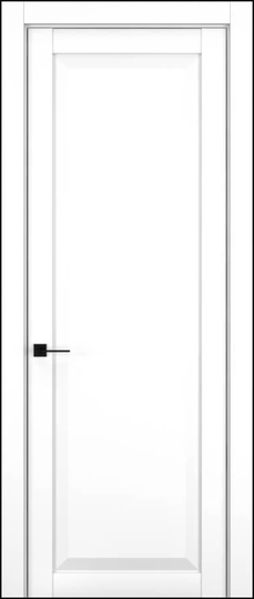 Межкомнатная дверь Hausdoors Новая классика 1 Керамик снежный ДГ