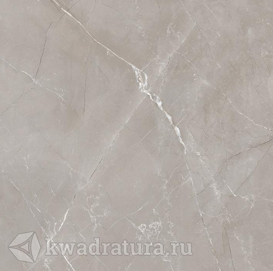 Керамогранит Laparet Vitrum Grigio серый 60x60 см матовый