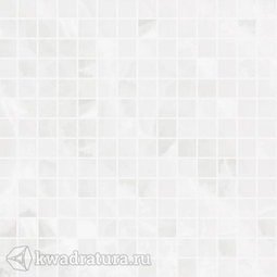 Декор Laparet Plazma мозаика белый 30x30
