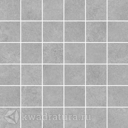 Декор Laparet Cement мозаичный серый 30x30 см