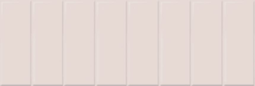Настенная плитка Lasselsberger Роса Рок полосы розовая 20х60 см