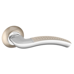 Дверная ручка Punto R.TL54.LOGICA SN/CP-3 матовый никель/хром