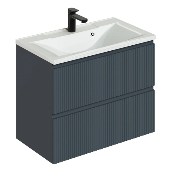 Тумба с раковиной Итана Kate 80 антрацит